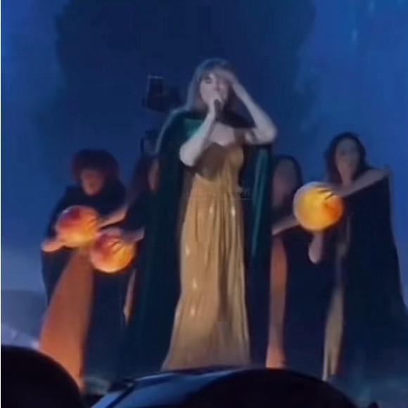 Glowing Orange Orb T Swift Eras Concert Willow - Picture 3 of 4